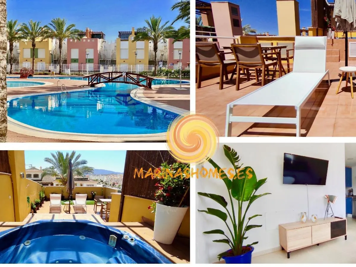 Agua Marinas - Tu Atico Con Jacuzzi Privado! Apartment Vera 0*,  Spain